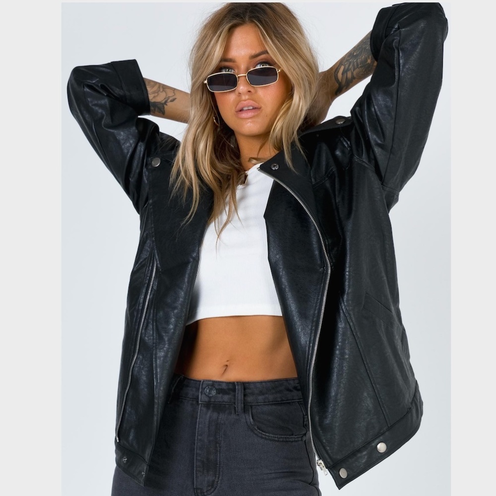 Princess Polly Leather Jacket